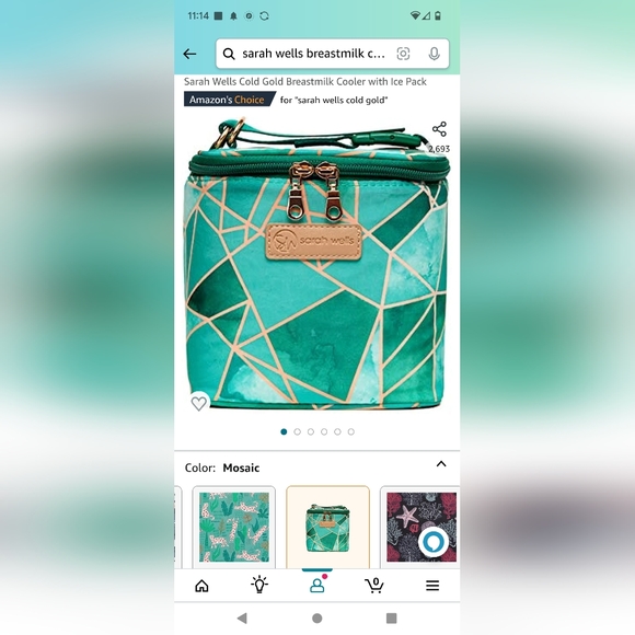 Sarah wells cooler bag and Pumparoo wet/dry bag - Picture 4 of 5